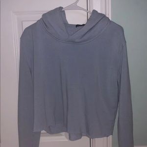 Brandy Melville cropped hoodie